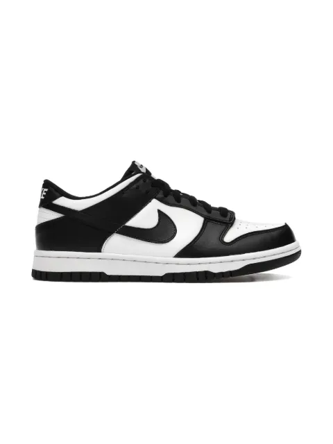 Nike Kids سنيكر 'دنك ريترو باندا - بلاك/وايت' بدون رقبة