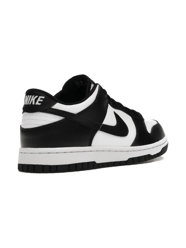 NIKE DUNK LOW GS ホワイト ブラック パンダ 24.0cm NIKE DUNK LOW GS