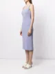 Emporio Armani square neck midi dress