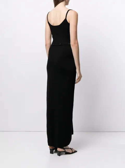 Christopher Esber Ruched Disconnect Cami Knit Dress - Farfetch