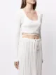 Christopher Esber ribbed wrap-around top
