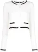 Imagen 1 de Paule Ka cardigan corto con ribetes en contraste