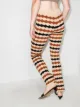 Dodo Bar Or wave-knit flared trousers