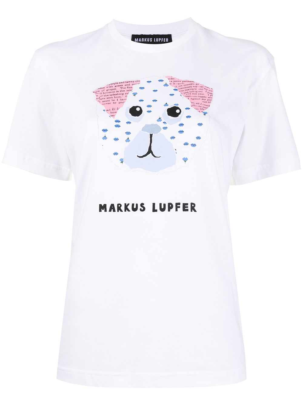 Markus Lupfer Dog Collage Graphic-print T-shirt In White | ModeSens