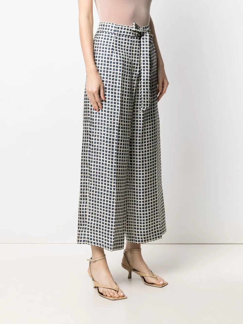 'S Max Mara Zijden broek Beige