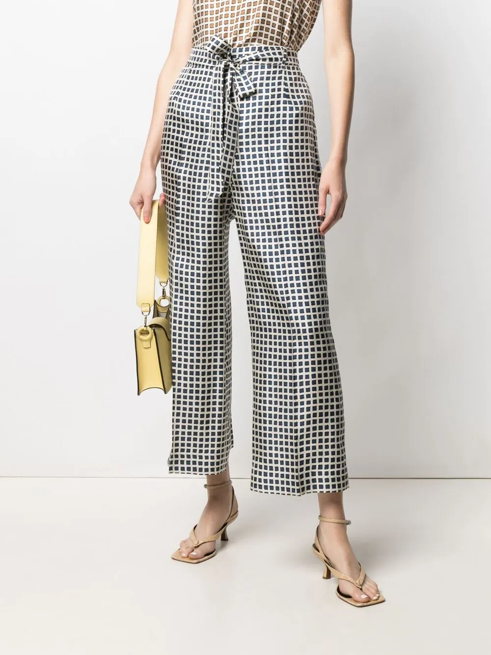 'S Max Mara Zijden broek Beige