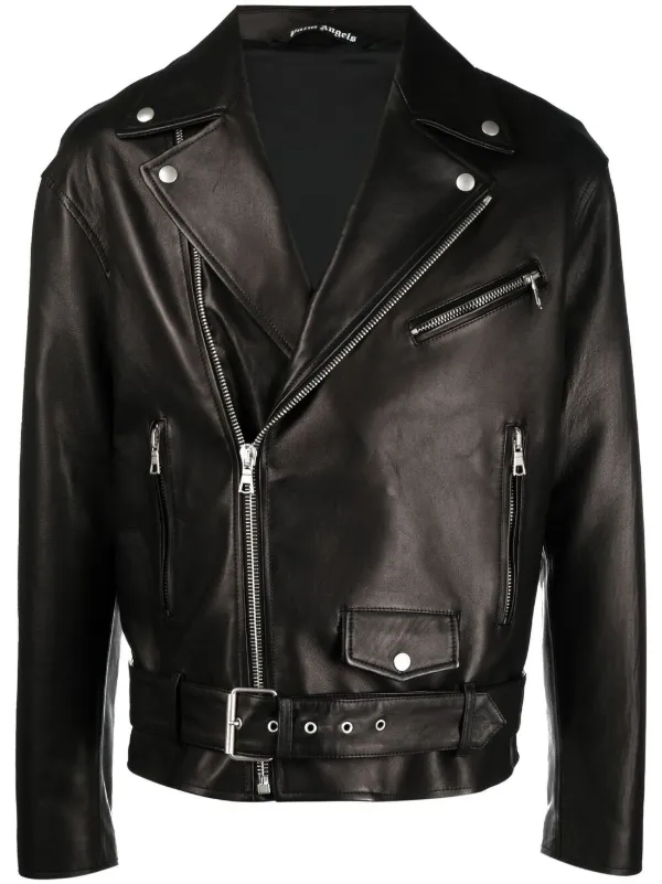 leather jacket print