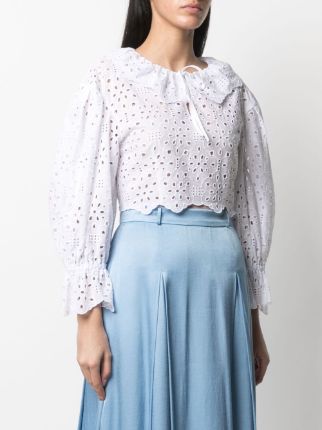 Broderie Anglaise 短款罩衫展示图