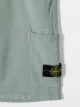 Stone Island Junior logo-patch shorts
