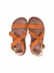 Pèpè chaleur leather sandals