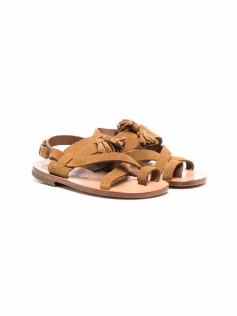 Pèpè sandalias Scamosciato