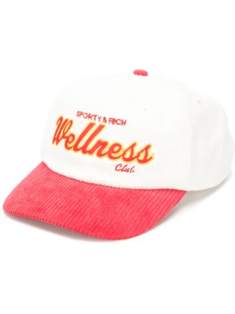 Rich Wellness Club Corduroy Cap - Farfetch