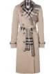 Billede 1 af Burberry gabardine-trenchcoat med ternet panel