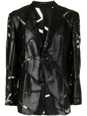 armani leather jacket men