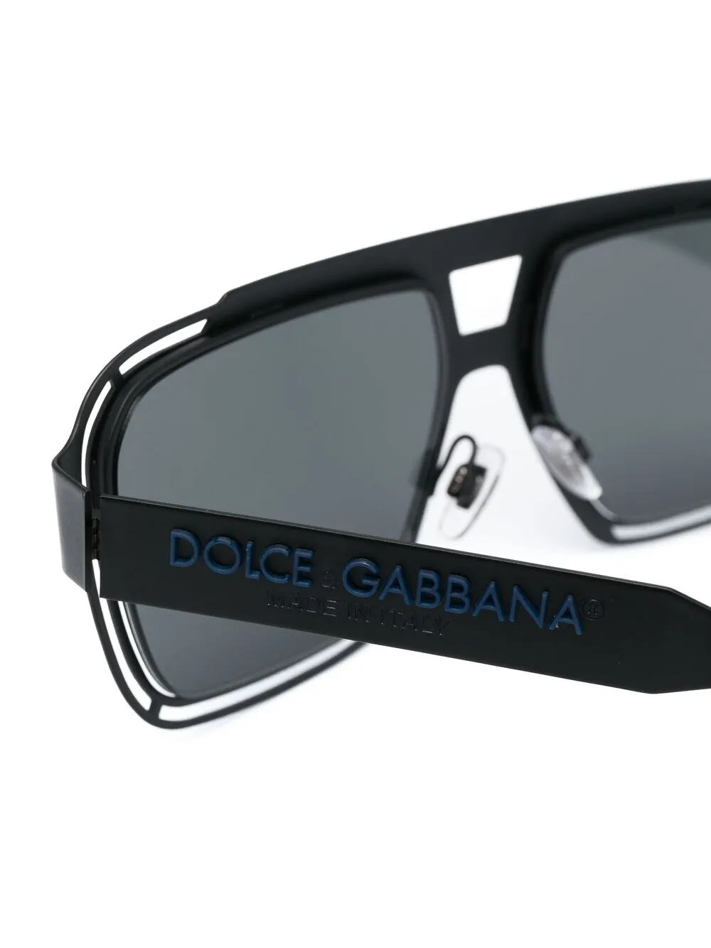 фото Dolce & gabbana eyewear солнцезащитные очки в квадратной оправе