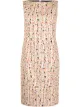 Image 1 of Paule Ka geometric jacquard sheath dress