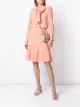 Image 2 of Paule Ka satin-crepe pleated skirt