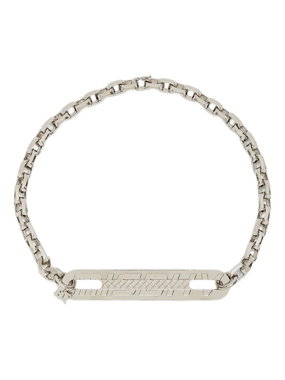 MISBHV Trinity chain-link choker necklace | Silver | Image 1