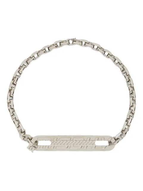 MISBHV Trinity chain-link choker necklace