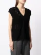 Mame Kurogouchi floral V-neck knit jumper