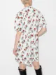 See by Chloé rose-print poplin shirtdress