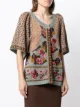Antonio Marras floral-intarsia cardigan