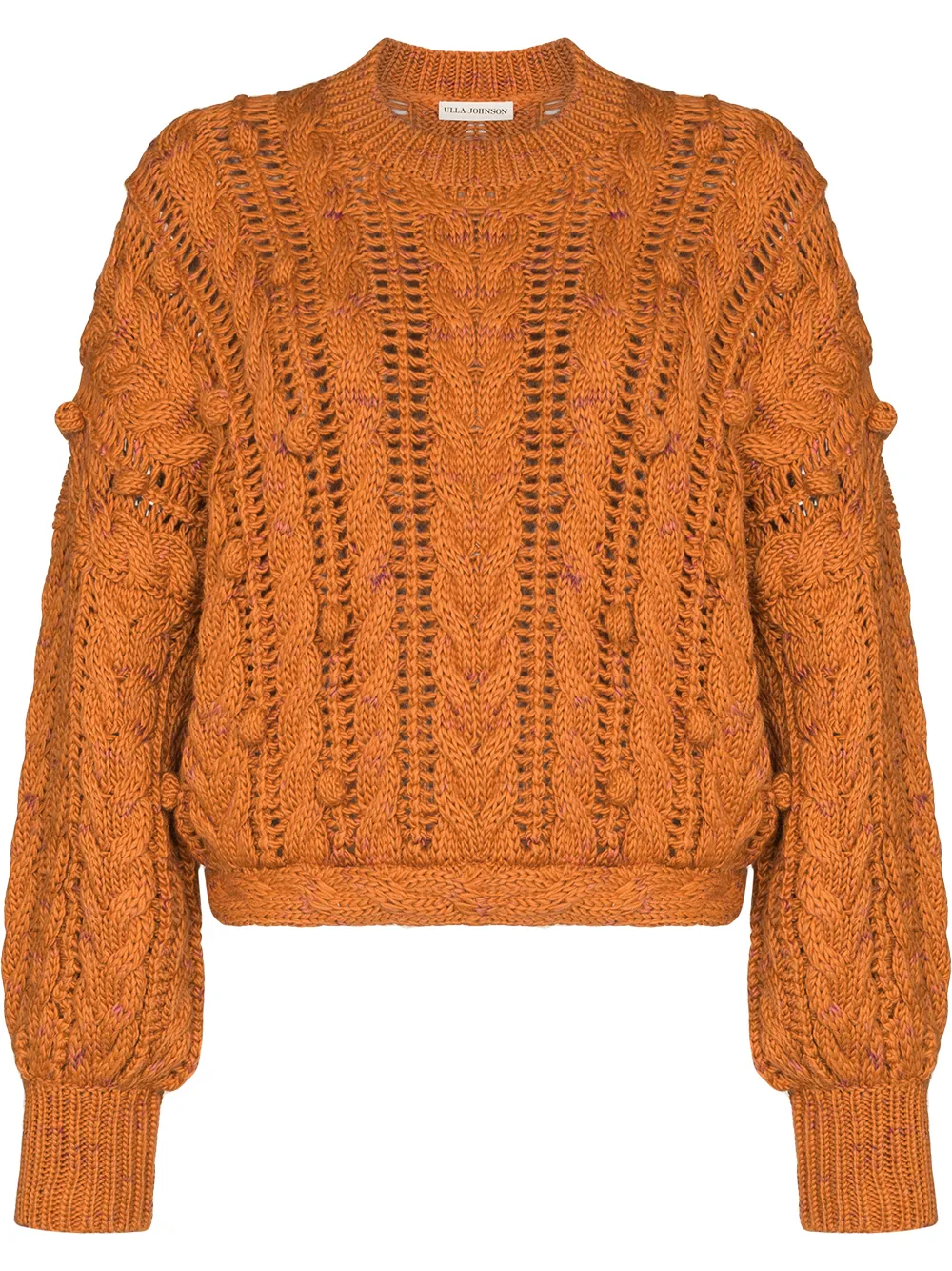 Image 1 of Ulla Johnson Caterina bobble-knit jumper
