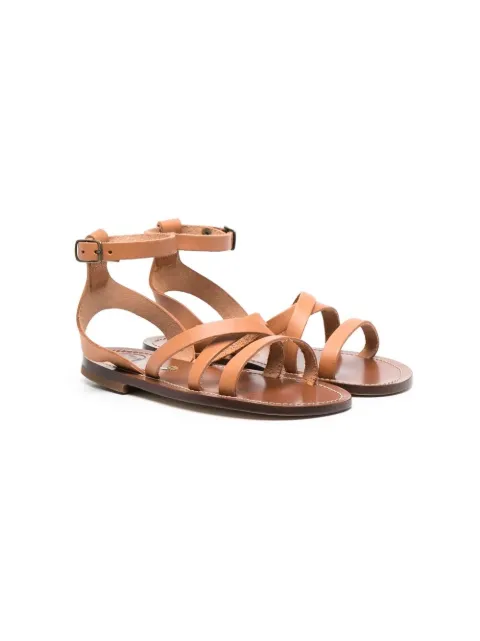 Pèpè strappy leather sandals