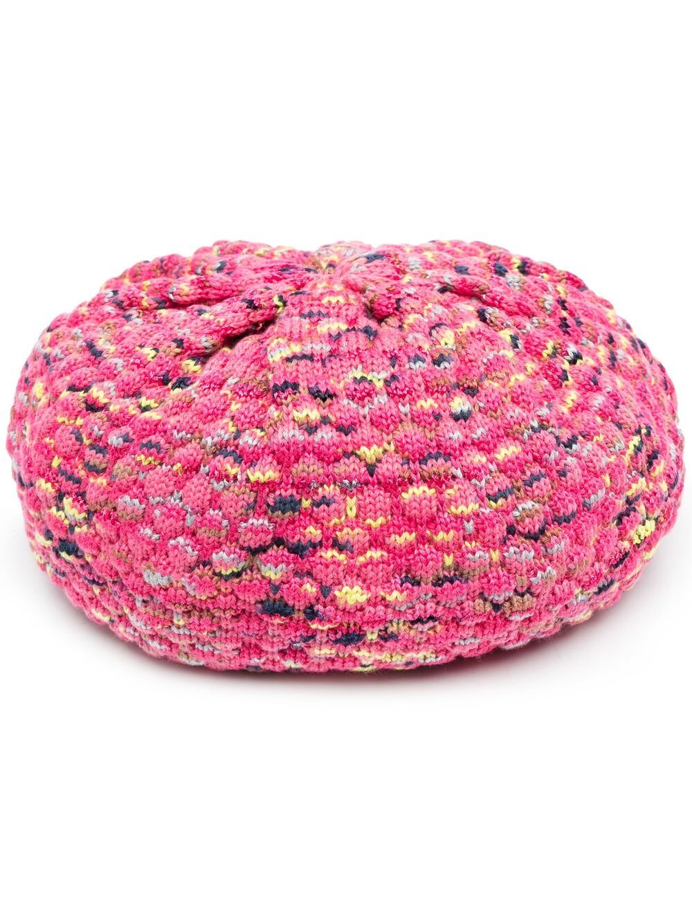 M Missoni Chunky-knit Beanie In Rosa