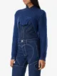 Burberry technical knit reconstructed jumper