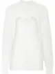 Image 1 of Burberry technical knit reconstructed jumper