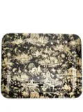 Fornasetti tropical-print wood tray - Black