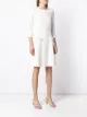 Paule Ka satin-crepe flared dress