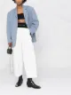 Imagem 2 de Alexander Wang Calça pantalona com logo no cós