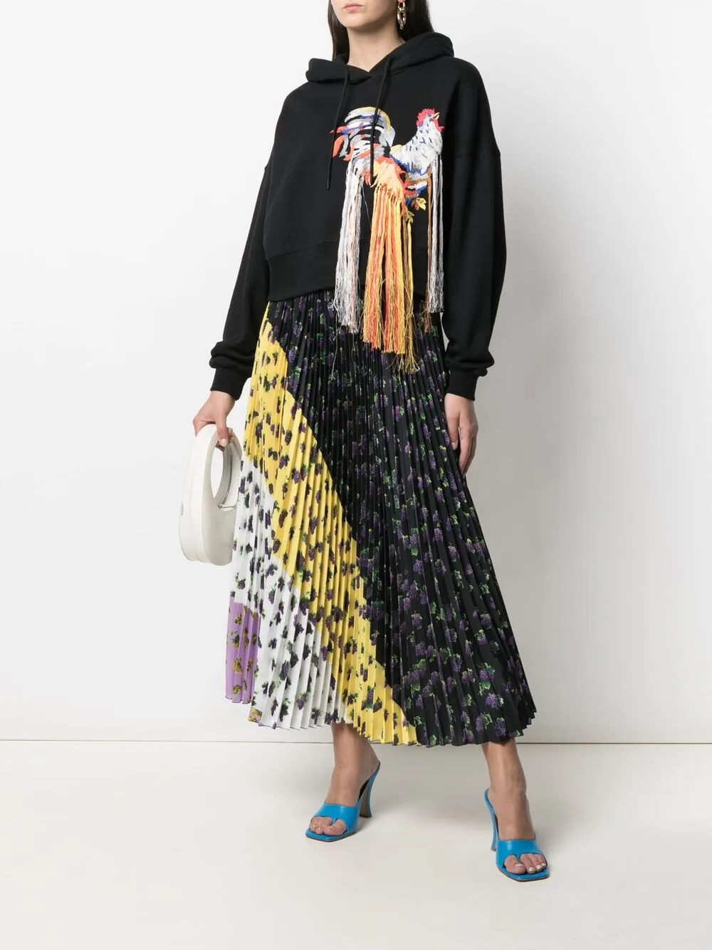 фото Msgm худи с вышивкой