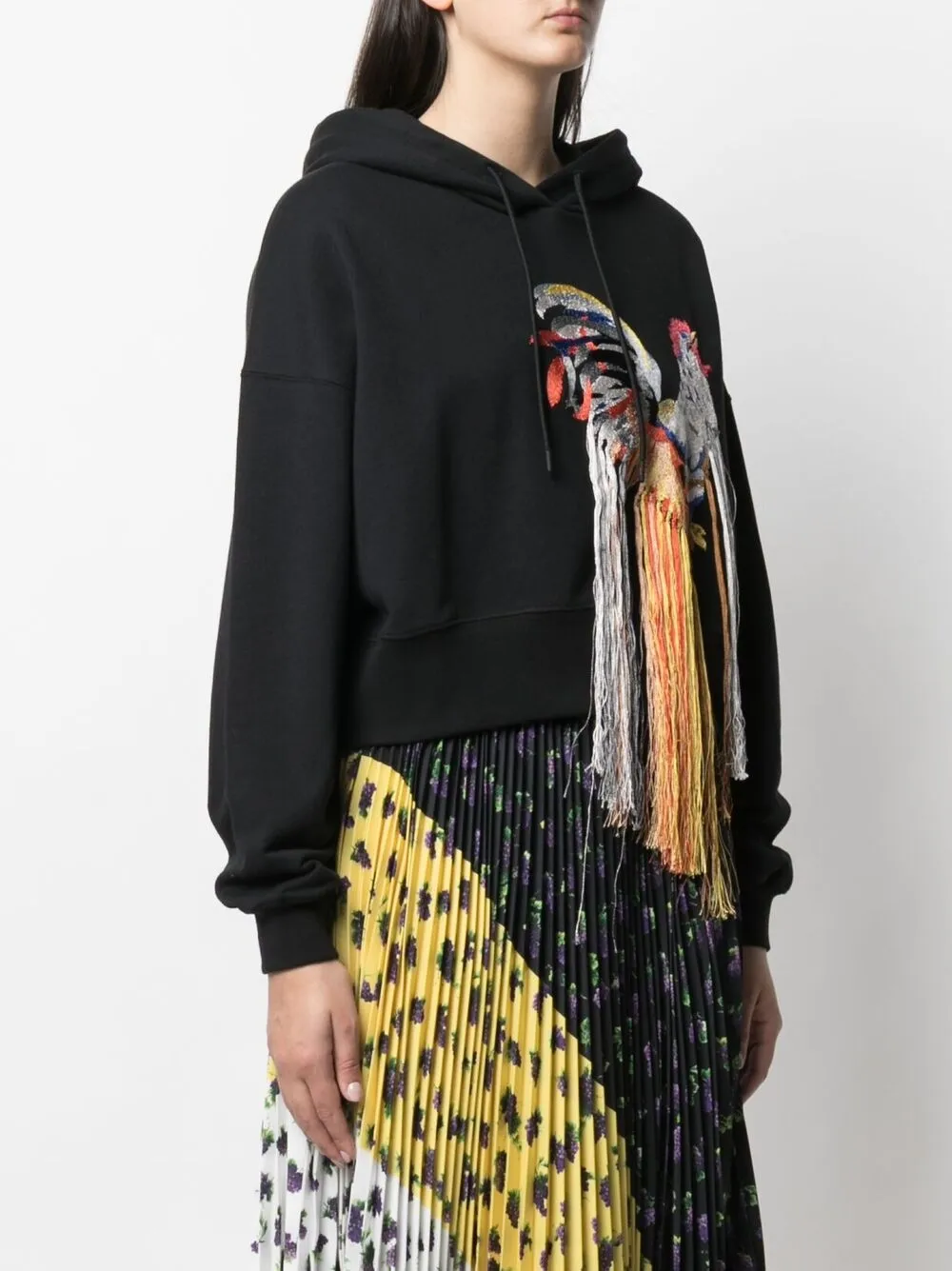 фото Msgm худи с вышивкой