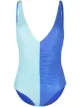 Imagen 1 de Solid & Striped traje de baño con diseño de dos tonos