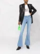 Image 2 of Balmain embossed-motif flared denim jeans