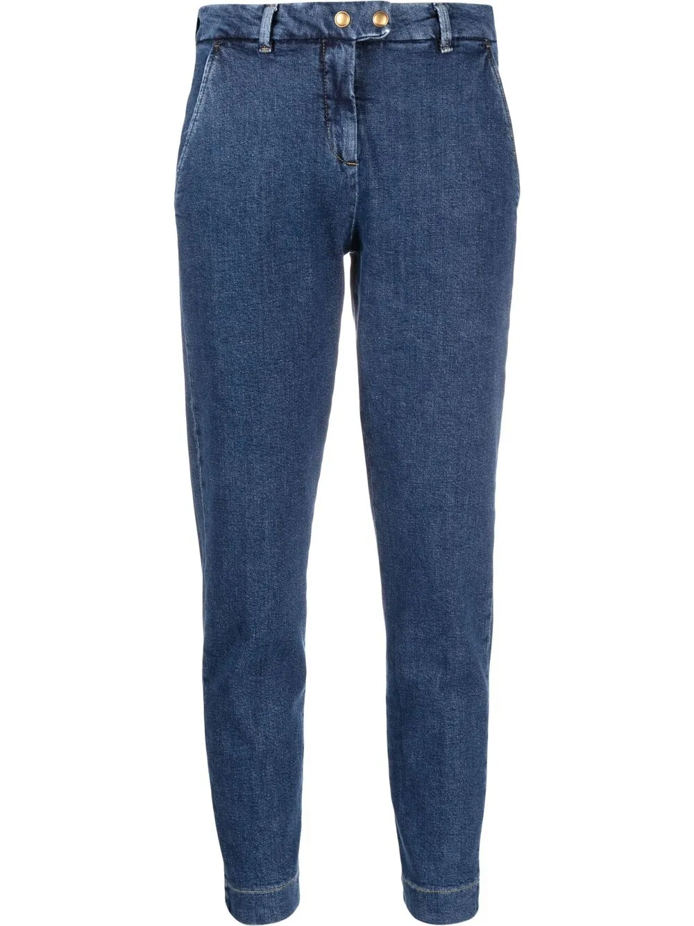 

PINKO high-rise tapered leg jeans - Blue