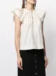 Ulla Johnson ruffled short-sleeved blouse