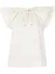Image 1 of Ulla Johnson ruffled short-sleeved blouse