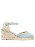 Castañer 70mm Chiarita wedge espadrilles - Blue