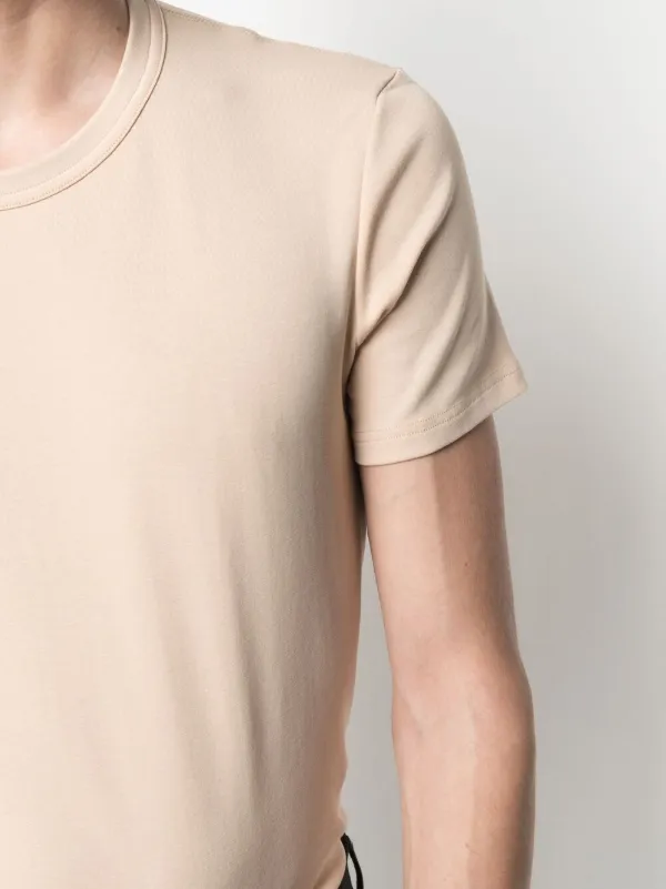 【関税込み】TOM FORD グレー パッチポケット Tシャツ TOM FORD Logo Patch Crew Neck T-shirt | Neutrals | FARFETCH