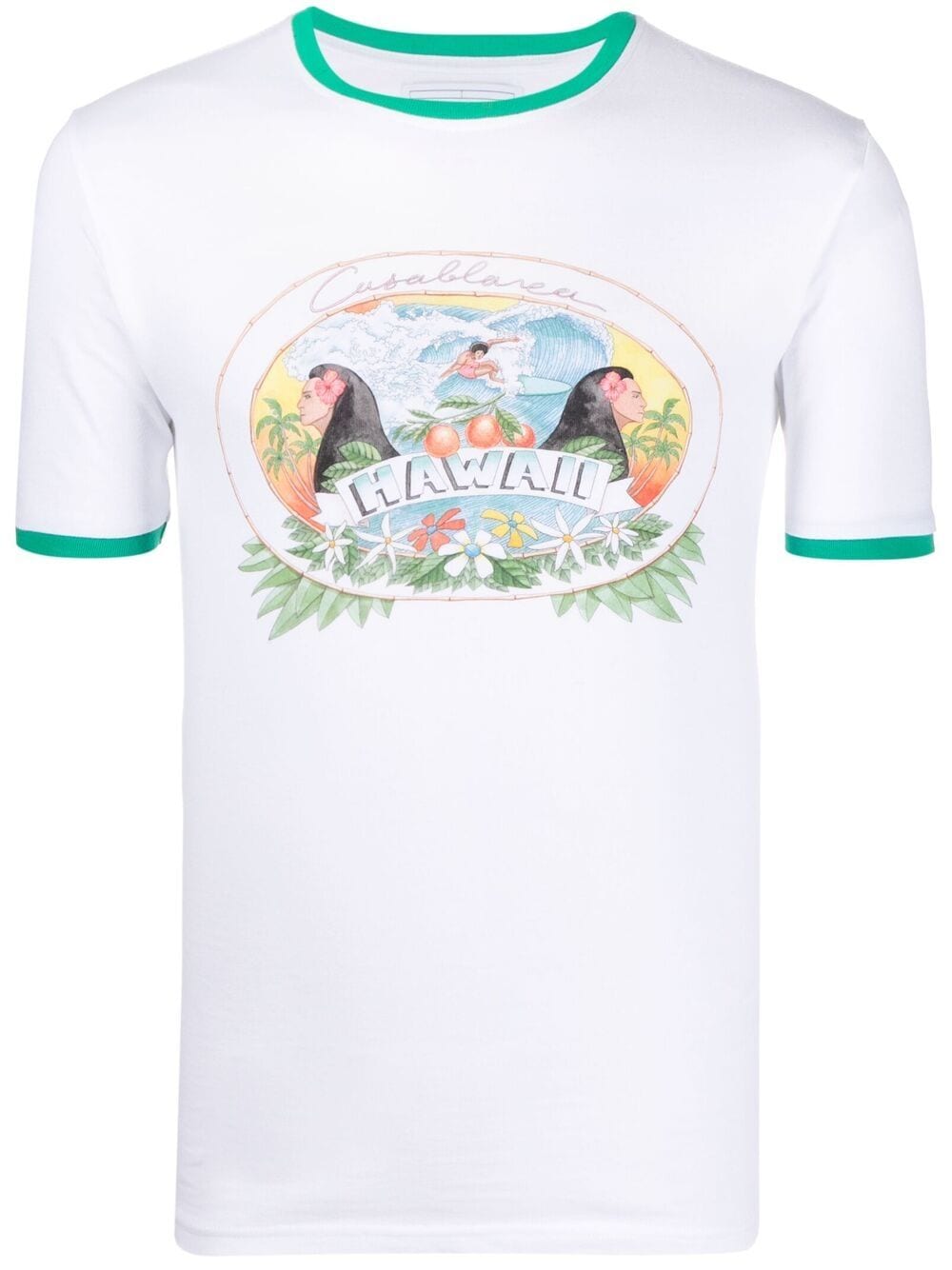 фото Casablanca футболка с графичным принтом