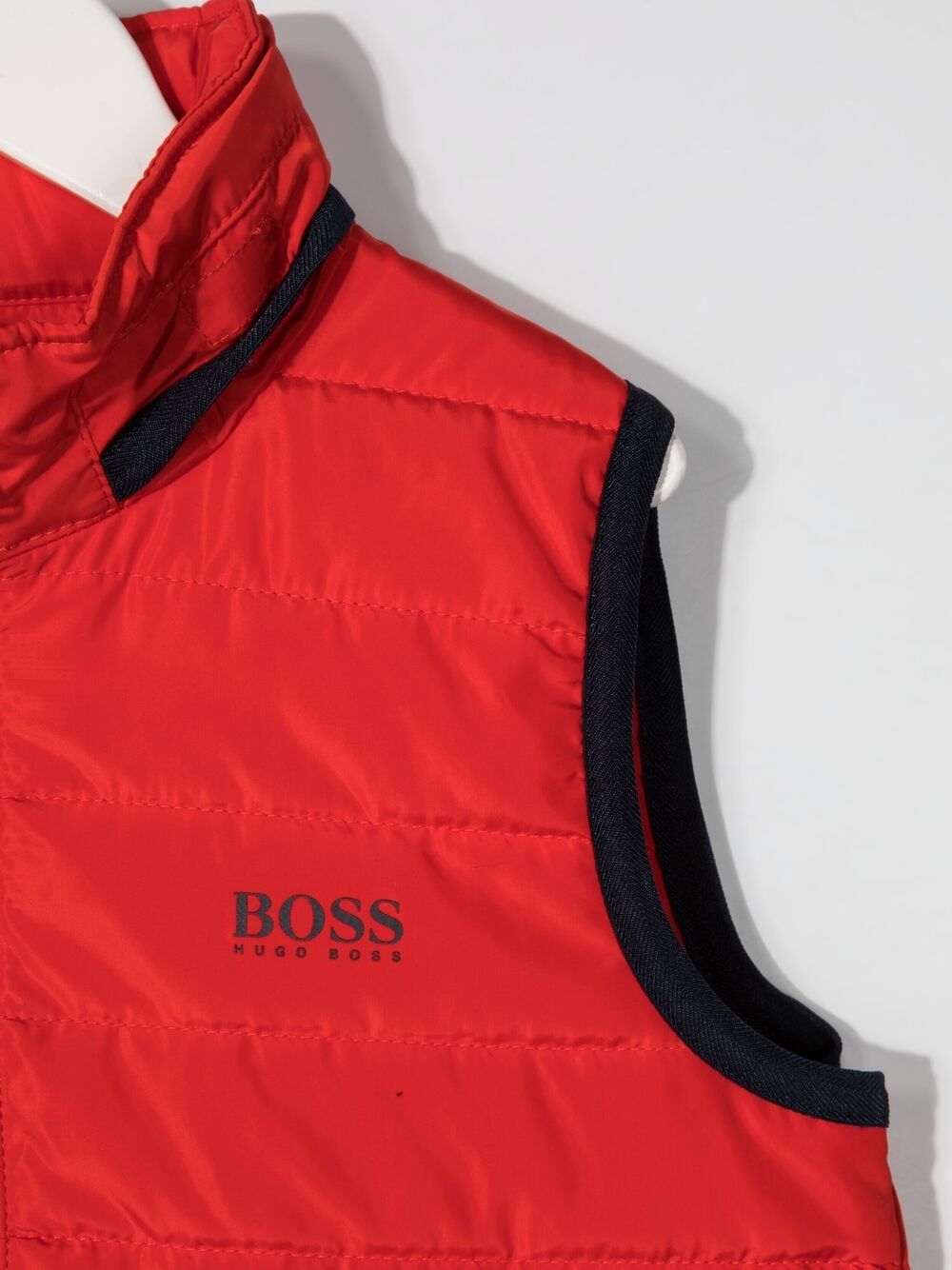 фото Boss kidswear дутый жилет с логотипом