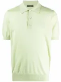 Billionaire logo-embroidered cotton polo shirt - Green