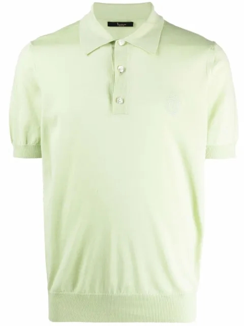 Billionaire logo-embroidered cotton polo shirt