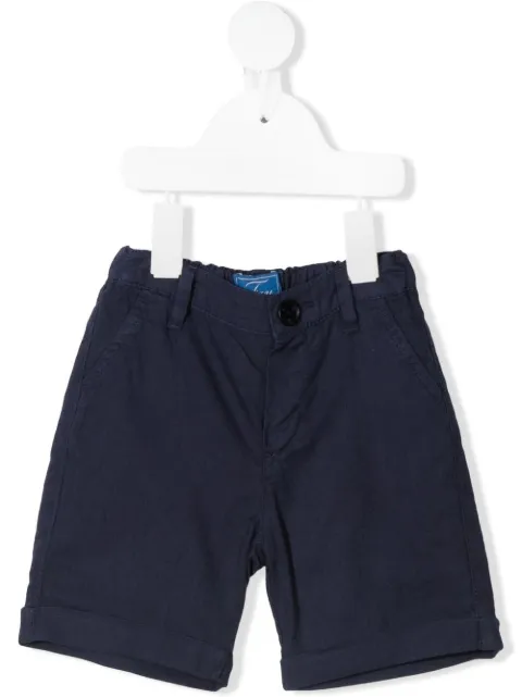 Fay Kids - logo-embroidered bermuda shorts