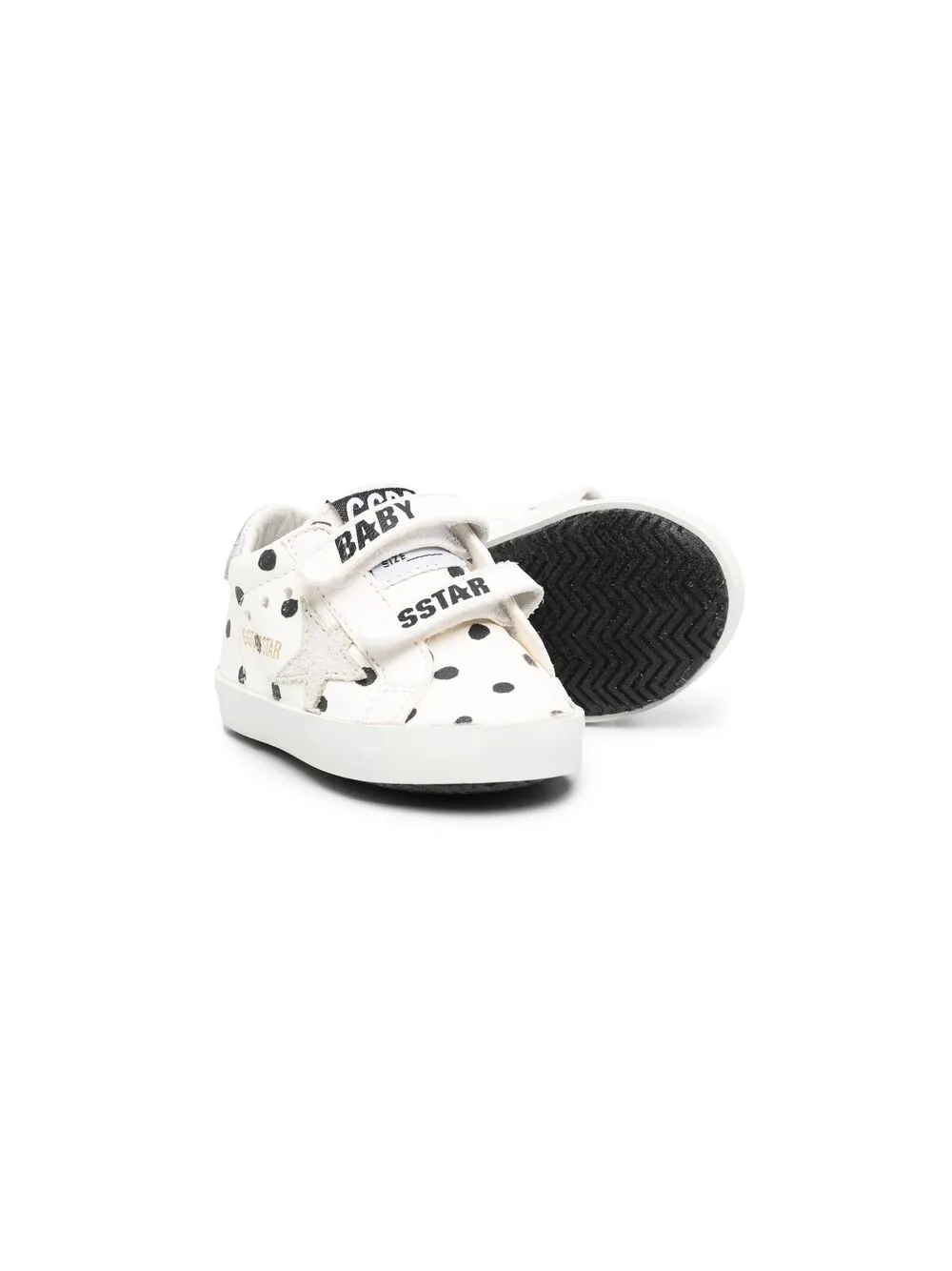 фото Golden goose kids кроссовки в горох