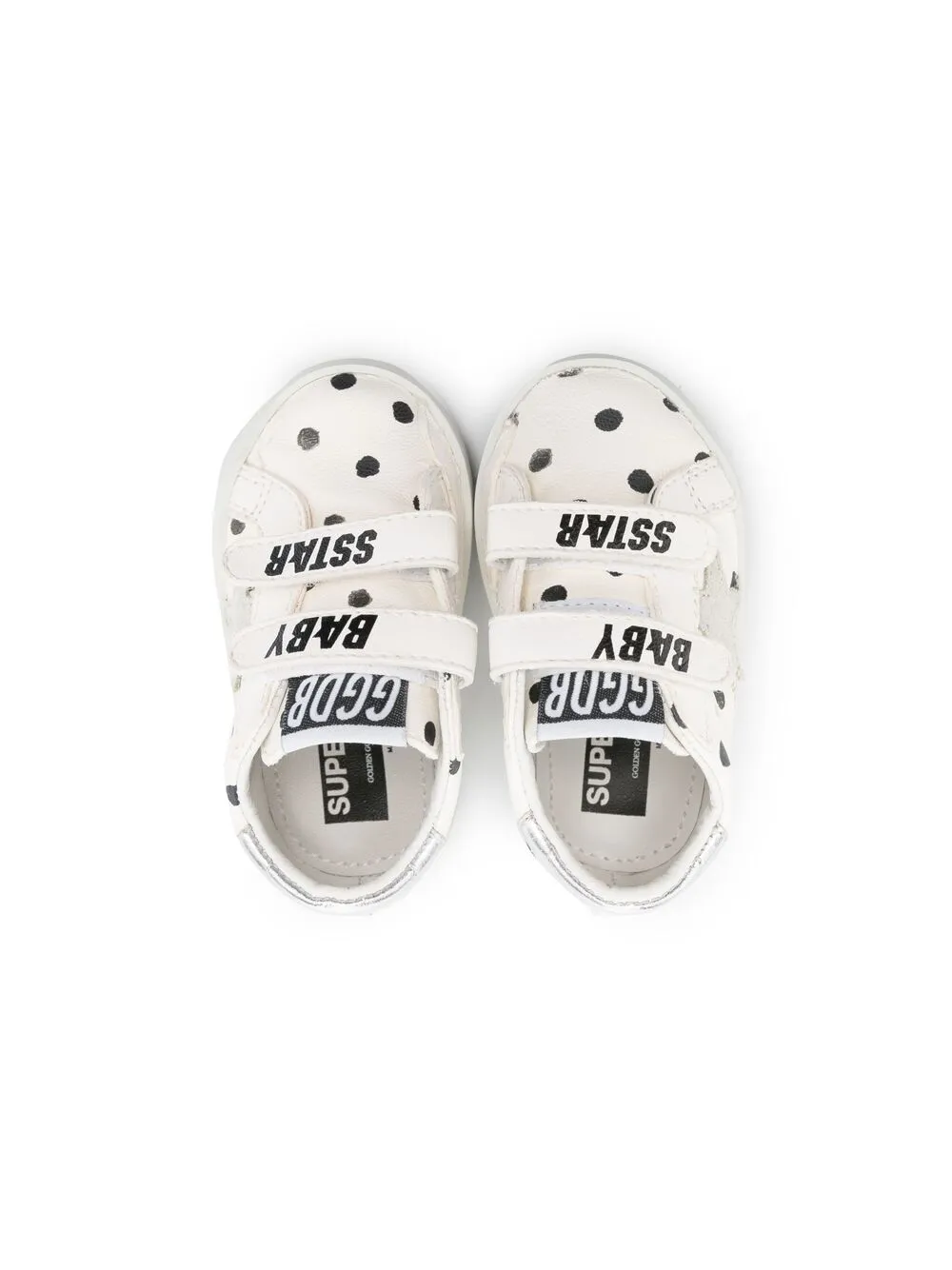 фото Golden goose kids кроссовки в горох